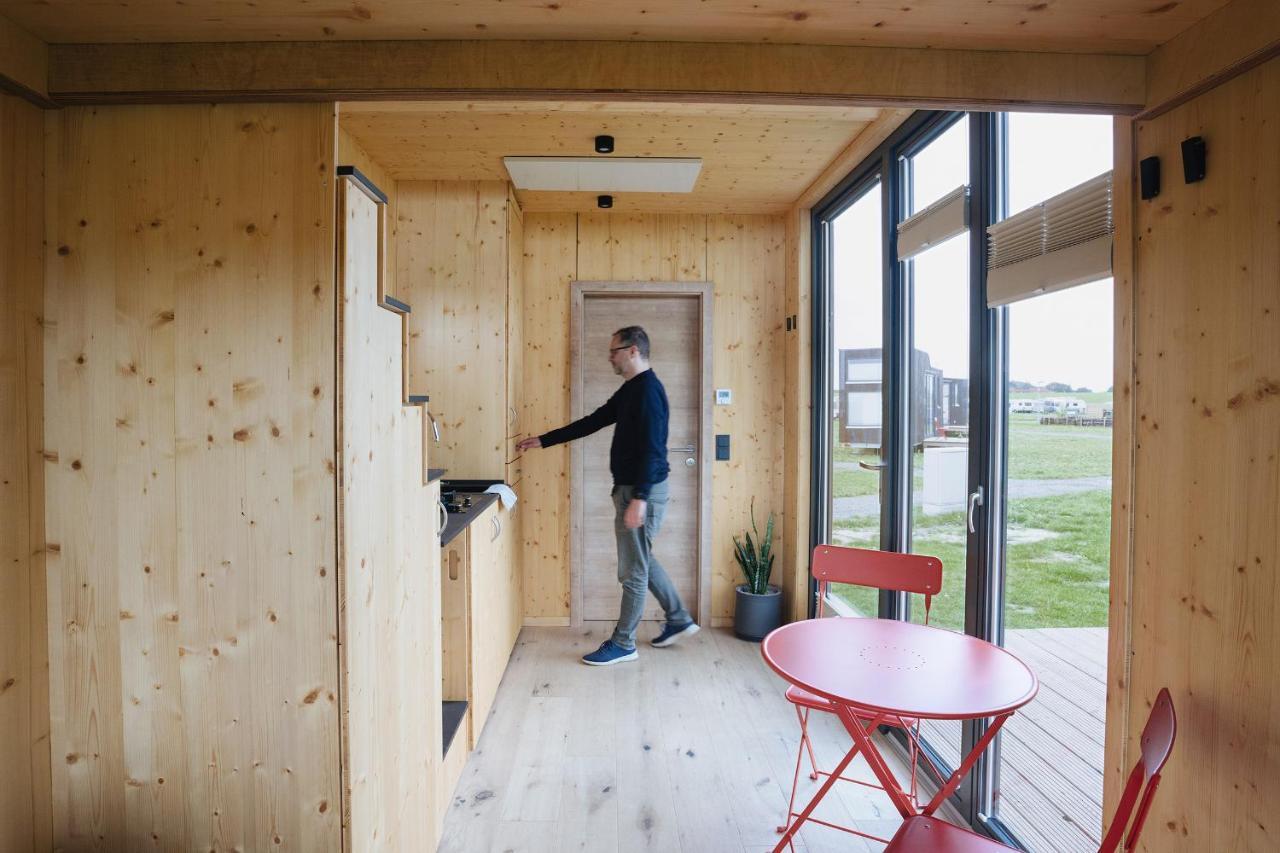 Tiny House Nature 12 Innenlage - Green Tiny Village Harlesiel Carolinensiel Exterior foto